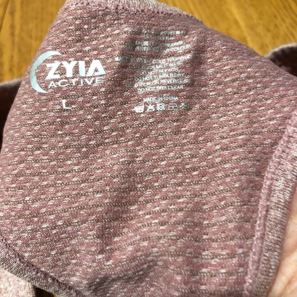 2 L Zyia tops with 1L LuLu top, beautiful colors!  Great for workouts!!! - Picture 3 of 8